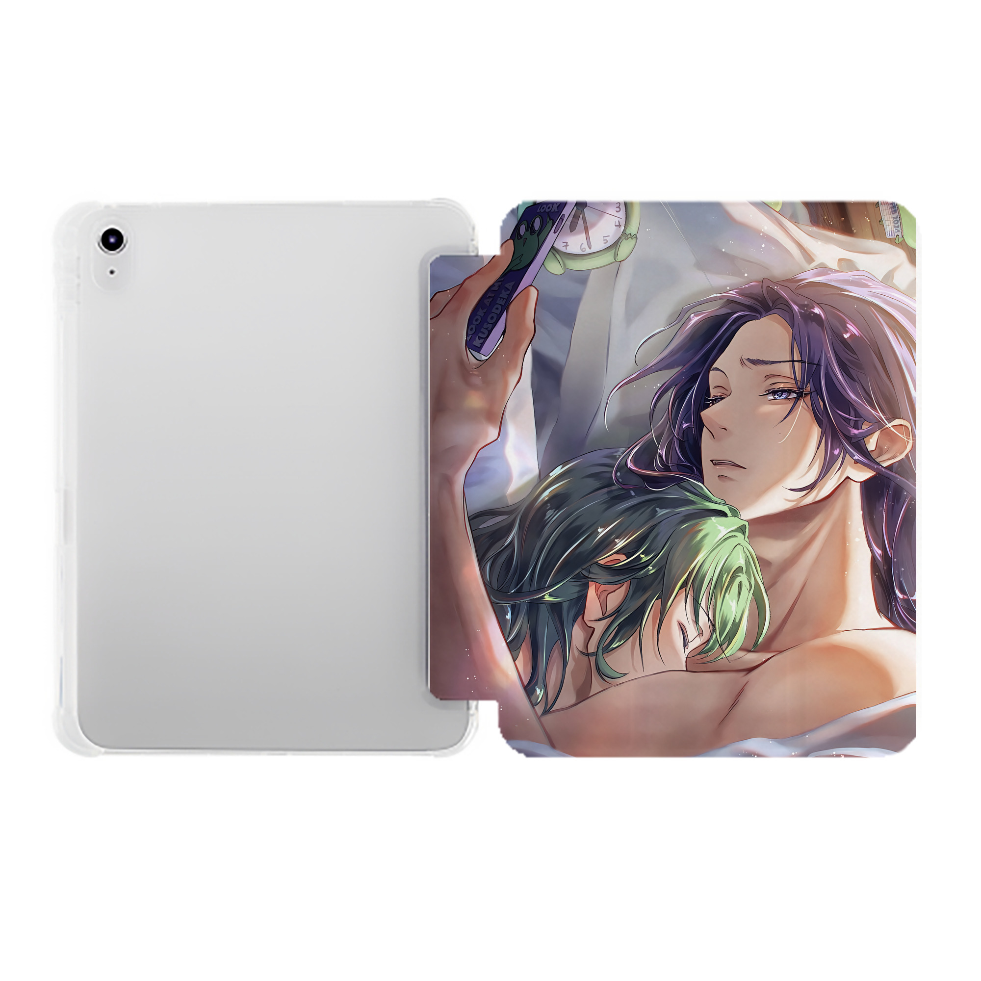 （画像用） 薬屋のひとりごと The Apothecary Diaries IPad ケース ペン収納付き 三つ折りスタンド PUレザー×シリコン 対応機種9.5/10.5/10.9インチ